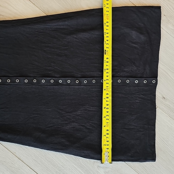 LucyLove Snap It Up Button Down Ribbed Bodycon Sleeveless Dress Small - Picture 7 of 15